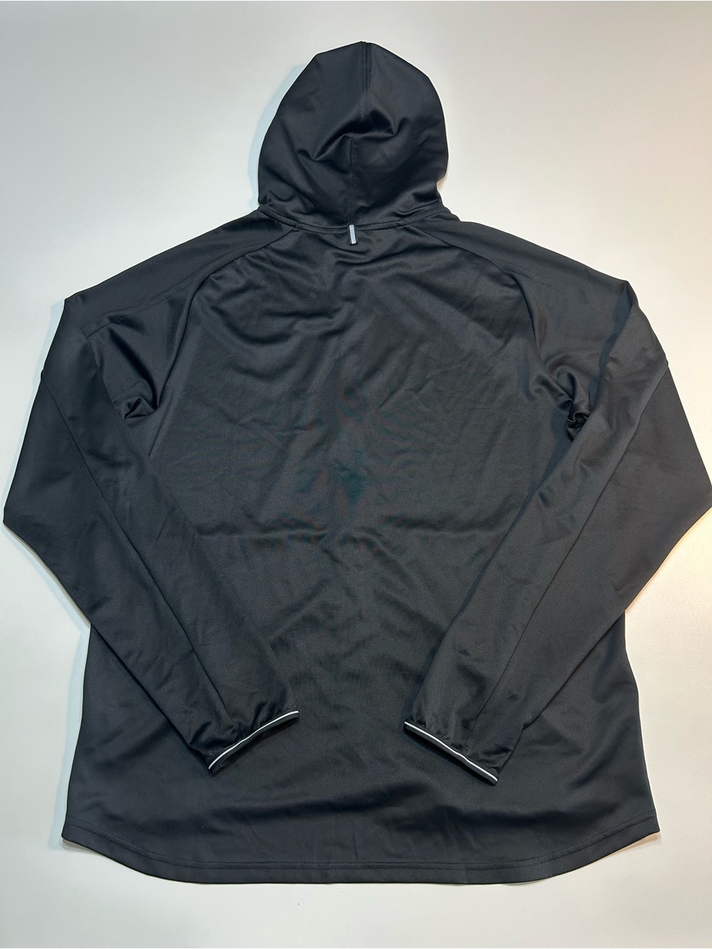 Puma Men's Full Zip Track Jacket Hoodie Black White Logo Activewear - Picture 5 of 8
